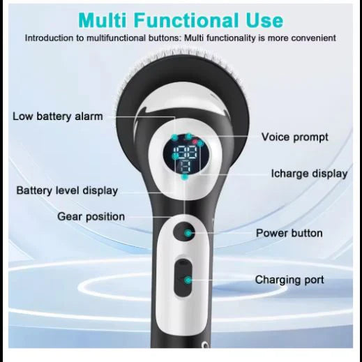 9-In-1 Multi-Function Electric Cleaning Brush Ⓢ