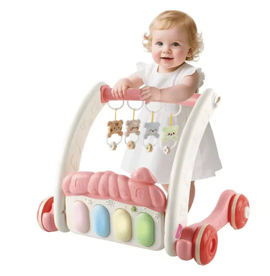 Kids Game 2-in-1 Baby Gym With Walker KSA Store